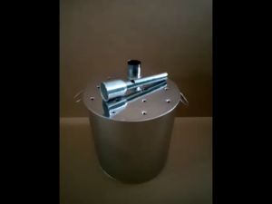 Dandang Putu Bambu Bulat 12 Lubang Ukuran 25 Stainless dengan Cetakan 12pcs