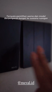 MEVAL Stop Kontak Saklar & Soket Minimalist Frameless Ultra Thin Black Matte