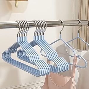 THE GREEN MILE🔥 [โปร3แพ็ค แถม 1แพ็ค]🔥ไม้แขวนเสื้อ ไม้แขวนเสื้อสแตนเลส ไม้แขวนเสื้อซีลีโคนกันลื่น สิ้นค้าพร้อมส่ง