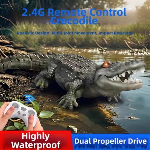 JINGDATOYS | Remote Control Electric Multi-joint Crocodile Toy