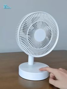 (ส่ายอัตโนมัติ )ใช้ได้ 64 ชั่วโมง F20 พัดลมพกพา แบตเตอรี่10000mAh ชาร์จ USB ความเร็วลม 4 ระดับ พัดลมตั้งโต๊ะ