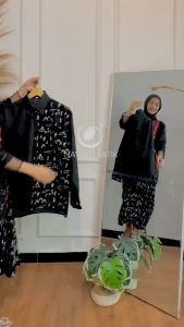 Batik Couple Adhisti Baju Couple Pasangan Model Kutubaru Modern Bahan Katun Prima Jumputan