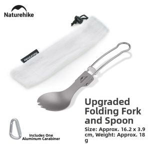 NatureHike | Titanium Portable Folding Tableware