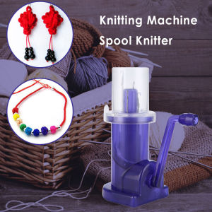[Arrived within 3 days] DIY Hand-operated Embellish-Knit Knitting Machine Spool Knitter Weave Tool