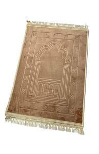 Muslim carpet thickened sponge prayer blanket embossed memory foam Middle Eastern prayer blanket gift