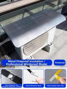 SPORUNTAMED | Rain UV Dust Heat Protection Cover for Air Conditioner Outdoor Unit