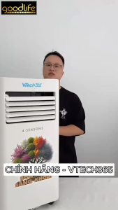 Điều hòa di động Tech365 Good house 4 mùa 9000BTU làm lạnh 7000BTU sưởi ấm hút ẩm 30L/ngày bảo hành 2 năm.