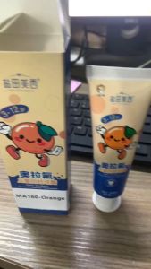 Childrens toothpaste Teeth Cleaning 3-6-12 years old tooth replacement toothpaste containing fluoride anti-caries