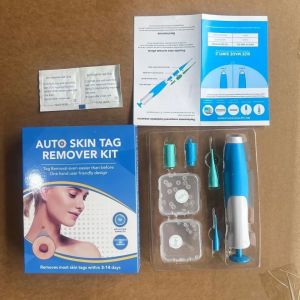 NEW Skin Tags Remover Tool 2-in-1 Auto Fast Removal Kit Safe Auto Tags Removal Pen with Bands 2-8mm Skin Tag Face Skin Care Tool