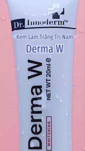 KEM DƯỠNG TRẮNG DA MỜ NÁM Derma W-Innoderm 20g