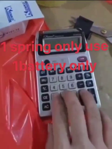 Dual Display Calculator Electronic Calculator with Currency Validator 12 Digits