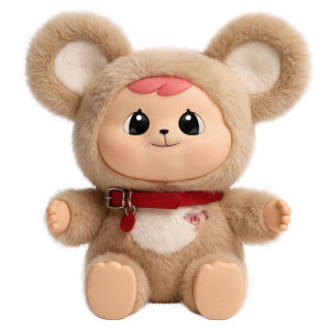 HONOR Bao aoAI Intelligent Companion Doll Robot Simulation Emotional Dialogue AI Emotion Recognition 11 Dialogue Tones [Supports English] Long battery life form adjustable Supports mobile phone control