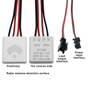 5.8GHz Microwave Motion Sensor Switch DC 3.3-24V Radar Sensor Module Motion Detector High Sensitivity 120°