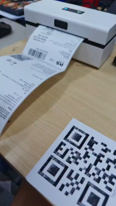 6×4 Label Printer To Print Logistics Sticker For Online Platform USB+BT Label Printer Maker