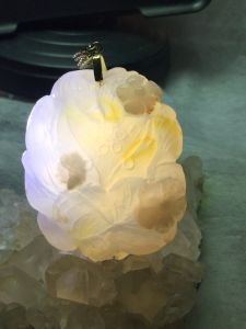 一物一图天然玛瑙樱花玛瑙九尾狐仙吊坠Natural Agate Cherry Blossom Sakura Agate Flower Agate Nine Tailed Fairy Fox Foxy Pendant