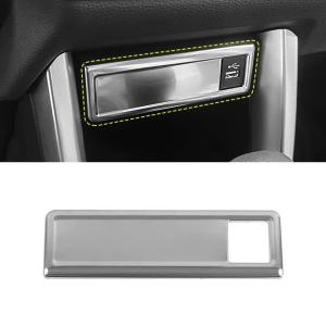 For Toyota Corolla Cross XG10 2021 2022 2023 2024 2025 Hybrid Car Central Control USB Port Trim Frame Cover Sticker Accessories