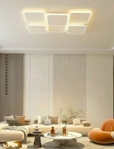 ĐÈN ỐP TRẦN HOA TRANG TRÍ PHÒNG KHÁCH KIỂU DÁN HIỆN ĐẠI 60W158W ÁNH SÁNG ĐỔI 3 MÀU