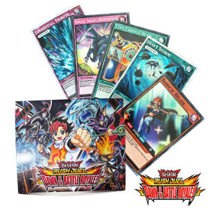 Potdemiel | V1 Yu-Gi-Oh! Rush Duel English DIY Proxy Cards Blind Box 144PCS Random Game Cards With Blue Eyes White Dragon Dark Magician Gir