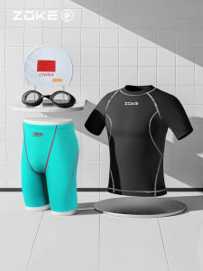 กางเกงว่ายน้ำชาย Zoke กางเกงขาสั้นว่ายน้ำแห้งเร็ว 5 จุด กางเกงว่ายน้ำชาย ชุดว่ายน้ำ ระบายอากาศได้ดี กางเกงว่ายน้ำชาย กางเกงขาสั้น