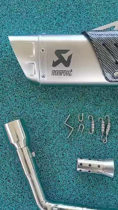 Akrapovic K10 -- Adv 160 stainless elbow