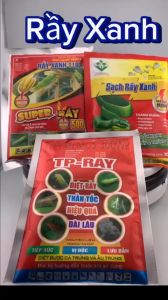 (1 gói = phun 200L) Diệt rầy xanh hiệu quả luân phiên phun Rầy xanh 1102- Sinevagold 500WP TP RAY sạch rầy xanh topogold 450WP