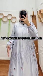 GAMIS TERBARU | GAMIS SILK PREMIUM | BUSUI FRIENDLY | MOTIF LAURA