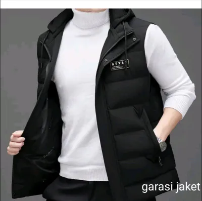 jaket rompi hoody jaket rompi bertopi rompi kembung rompi tebal rompi tahan angin