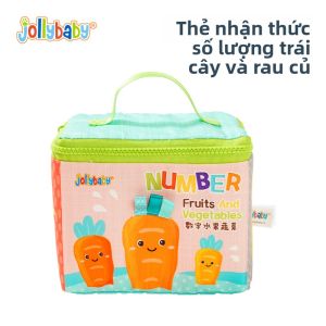 Jollybaby | Bộ Thẻ Học Trí Tuệ Cho Bé Dạy Sớm