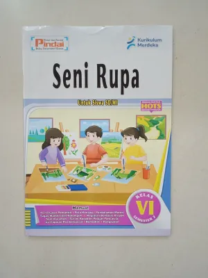 Pindai Lks Seni Rupa kls 6 SD semester 2 Kurikulum Merdeka