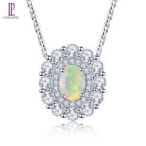 Lohaspie Jewelry: Discover the Beauty of Natural Opal Women's Pendant