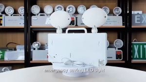 In Stock Automatic Emergency Light Exit Sign Rechargeable 3W