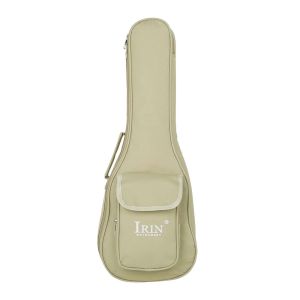 IRIN | IRIN 24 Inch Ukulele Bag Soft Case Waterproof Oxford Cloth Hawaii 4-String Guitar Backpack Padded Ukulele Parts & Accessories