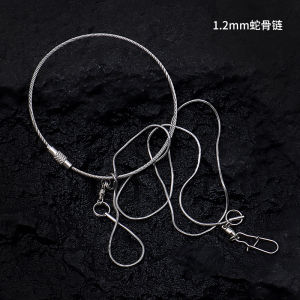 Non-Twisting Stainless Steel Titanium Alloy Parrot Foot Chain Bird Walking Rope Peony Quetzal Foot Ring Training Interactive Pet Supplies