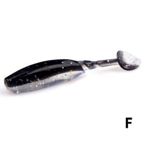 MEREDITH Soft Bait Fishing Lures 2.17in 10pcs For Bass Trout High Simulation Slow Sink Saltwater Freshwater
