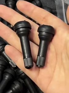 PINMOAP 4/10/50/100PCS Universal Auto Tire Valve Stem Rubber Wheel Air Valve Tubeless Snap In Valve For Car Motorcycle Bike Repa