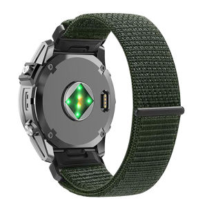 QuickFit 22/26mm Wear-resistant Woven Strap For Garmin Fenix 9 47mm 51mm 9 Pro Solar 8 E 7 7X 6X 5X/Enduro 3/Tactix 8 Nylon Band