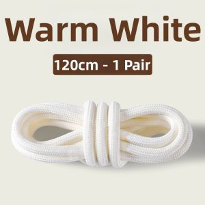 JVBV | Round Thick Durable Black White Shoelaces