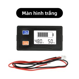 ANENG | DC 9-120V LCD Kỹ Thuật Số Đồng Hồ Đo Điện Áp Và Năng Lượng Vôn Kế Đèn Báo Dung Lượng Pin Màn Hình Công Cụ Đo Điện