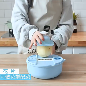 SG Stock Vegetable Cutter Shredder Chopper Grater Slicer with Basket and Container/ Cutter For Fruits Vegetables Meats