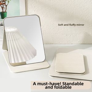XSR | Portable Foldable Makeup Mirror White