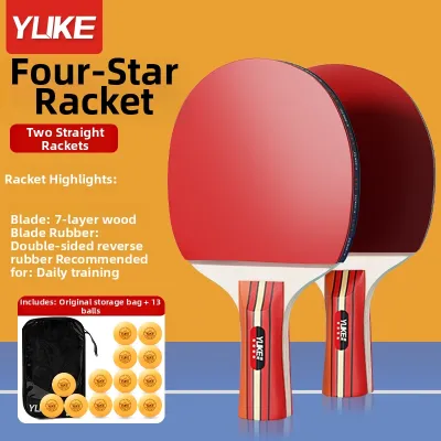 YUKE | Beginner Friendly Professional Grade Table Tennis Rackets