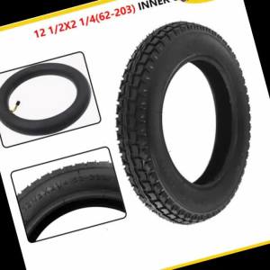 12-Inch tires 12 1/2 x 2 1/4 (62-203) for electric scooters and electric bicycles with inner and outer tire accessories