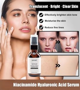 Hyaluronic Acid Serum Refreshing NonGreasy Face Moisturizing Improve Dryness Niacinamide Serum