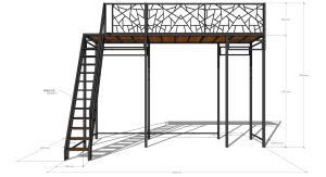 Loft bed customize/loft platform customize singapore for condo