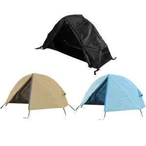 [Ueb Flagship Mall]Outdoor Off The Ground Tent Portable Fishing Tent Single Person UV Resistant Used with Bed Hiking Survival Equipment