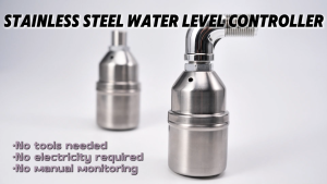 304 Stainless Steel Float Valve Automatic Water Level Control for Tank Corrosion Resistant Easy Automatic water level controller