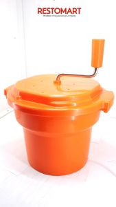 Peniris Sayur 12 Liter RESTOMART Plastik: Spinner Salad dan Sayuran