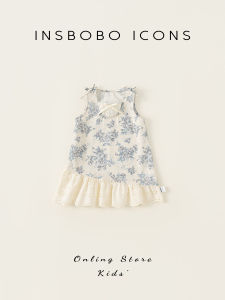 insbobo | New Childrens Sleeveless Floral Dress