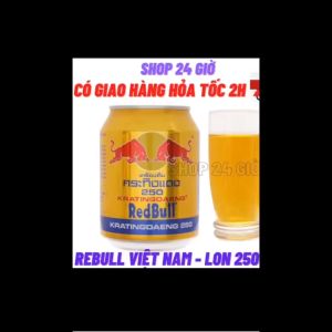 [CHỈ GIAO CHO ĐƠN HỎA TỐC Ở HCM ] Bò Cụng Redbull Việt Thùng  24 Lon