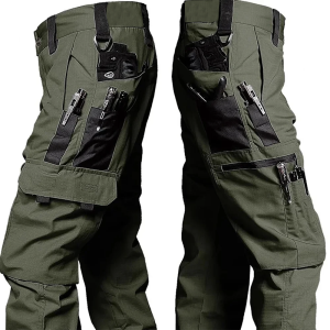 New Tactical Work Pants Men Outdoor Cargo Trousers Multi-pocket Waterproof Pant Autumn Spring Outdoor Workwear Hiking Trousers